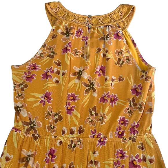 Daniel Rainn SMALL Mezzie Halter Neck Dress - Stitch Fix Sleeveless Blouson Midi - Picture 12 of 12